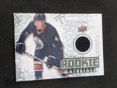 2010-11 Upper Deck Rookie Materials Jersey Taylor Hall #RM-TH Oilers